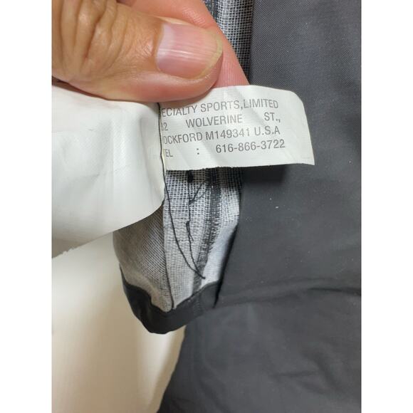 Teknic Waterproof Reflective Stripe Jacket and Pants Rain Suit Sz L Heavy - Picture 4 of 10